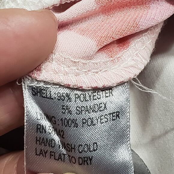 Muse Multicolor with Beads & Fabric Flowers Empire Cut Dress Sz 2 - Picture 13 of 13